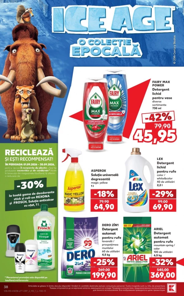 Catalog Kaufland - Catalogul cu reduceri, pagina 38: reduceri și oferte 17 – 23 septembrie 2026