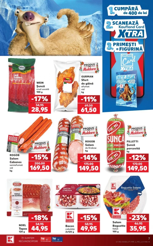 Catalog Kaufland - Catalogul cu reduceri, pagina 7: reduceri și oferte 17 – 23 septembrie 2026