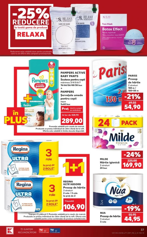 Catalog Kaufland - Catalogul cu reduceri, pagina 37: reduceri și oferte 17 – 23 septembrie 2026