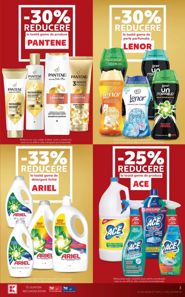 Catalog Kaufland - Catalogul cu reduceri, pagina 3: reduceri și oferte 17 – 23 septembrie 2026