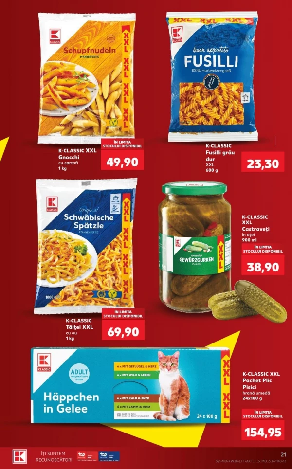 Catalog Kaufland - Catalogul cu reduceri, pagina 21: reduceri și oferte 17 – 23 septembrie 2026