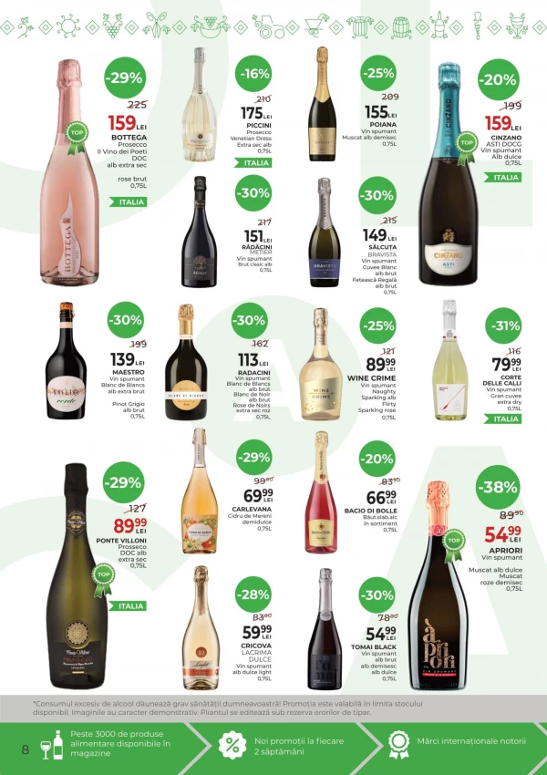 Catalog AlcoMarket - Catalogul cu reduceri, pagina 8: reduceri și oferte 24 septembrie – 7 octombrie 2026