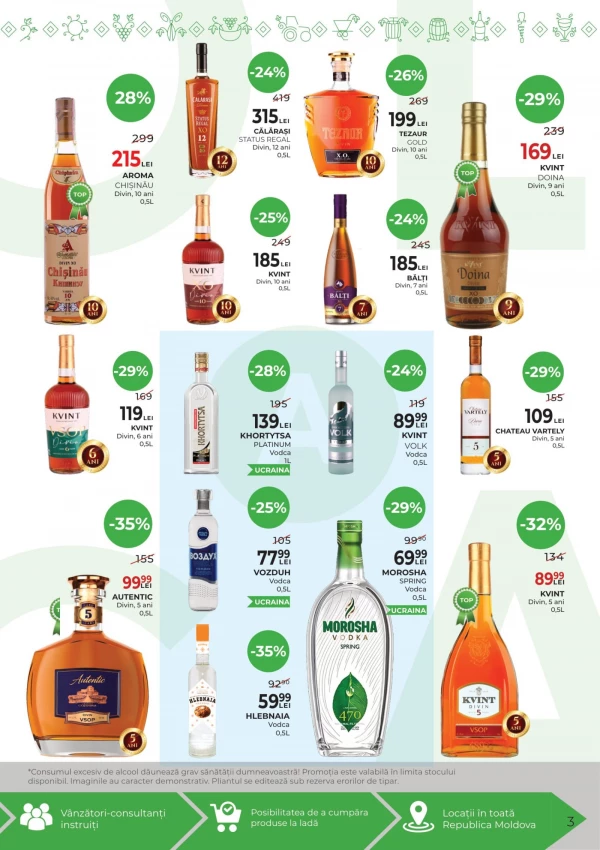 Catalog AlcoMarket - Catalogul cu reduceri, pagina 3: reduceri și oferte 24 septembrie – 7 octombrie 2026