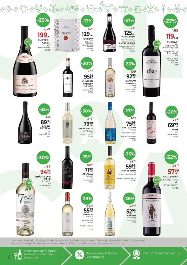 Catalog AlcoMarket - Catalogul cu reduceri, pagina 6: reduceri și oferte 24 septembrie – 7 octombrie 2026