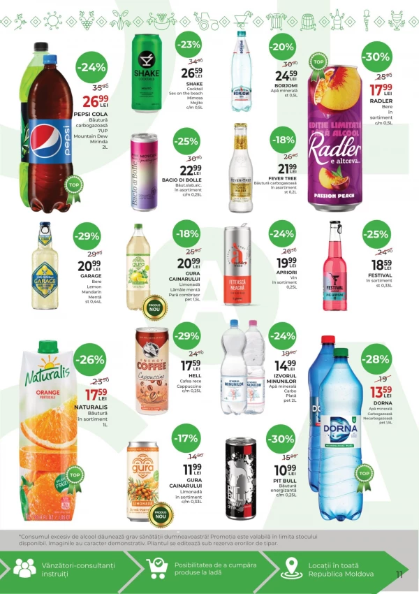 Catalog AlcoMarket - Catalogul cu reduceri, pagina 11: reduceri și oferte 24 septembrie – 7 octombrie 2026