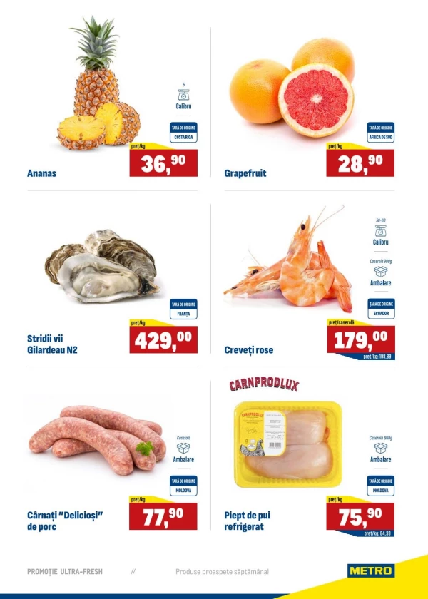 Catalog Metro - Oferte săptămânale la produse proaspete, pagina 3: reduceri și oferte 24 – 30 septembrie 2026