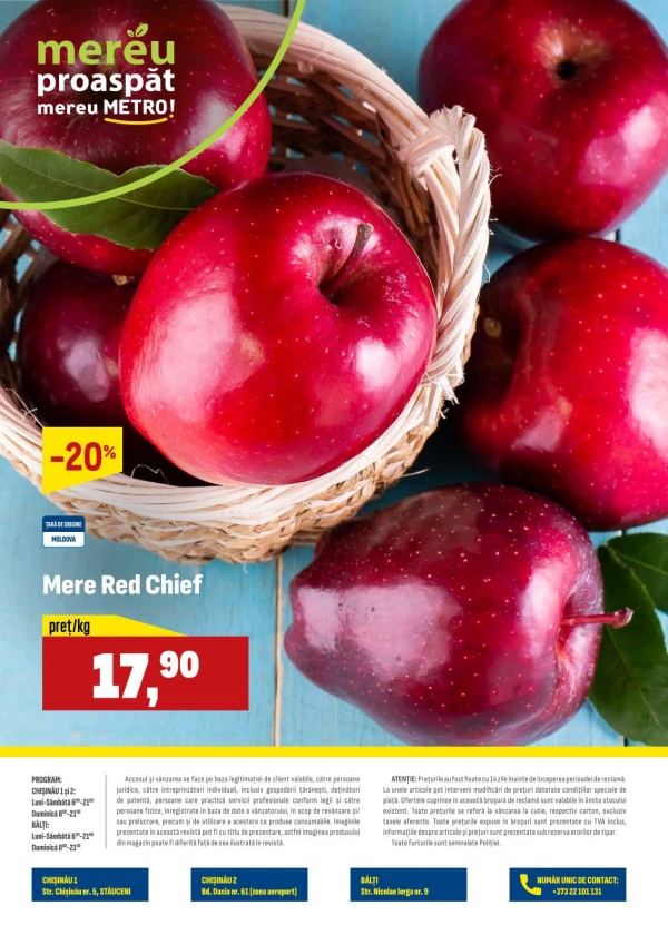 Catalog Metro - Oferte săptămânale la produse proaspete, pagina 4: reduceri și oferte 24 – 30 septembrie 2026