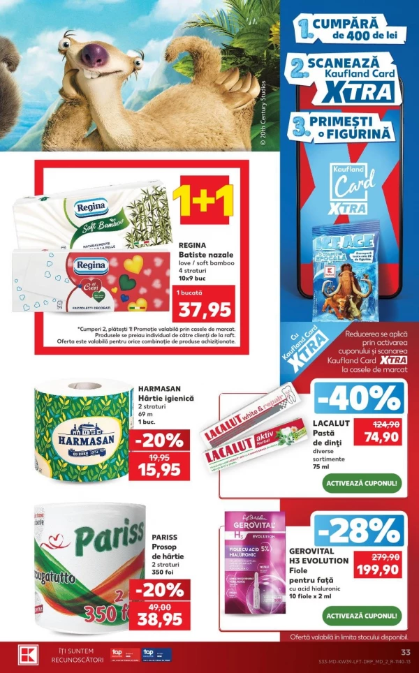 Catalog Kaufland - Catalogul cu reduceri, pagina 33: reduceri și oferte 24 – 30 septembrie 2026