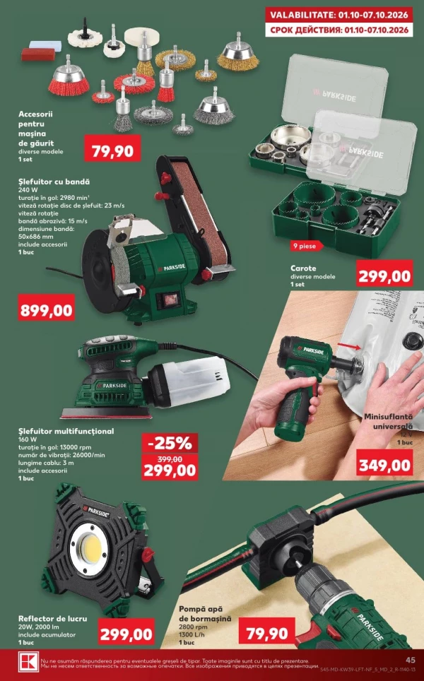 Catalog Kaufland - Catalogul cu reduceri, pagina 45: reduceri și oferte 24 – 30 septembrie 2026