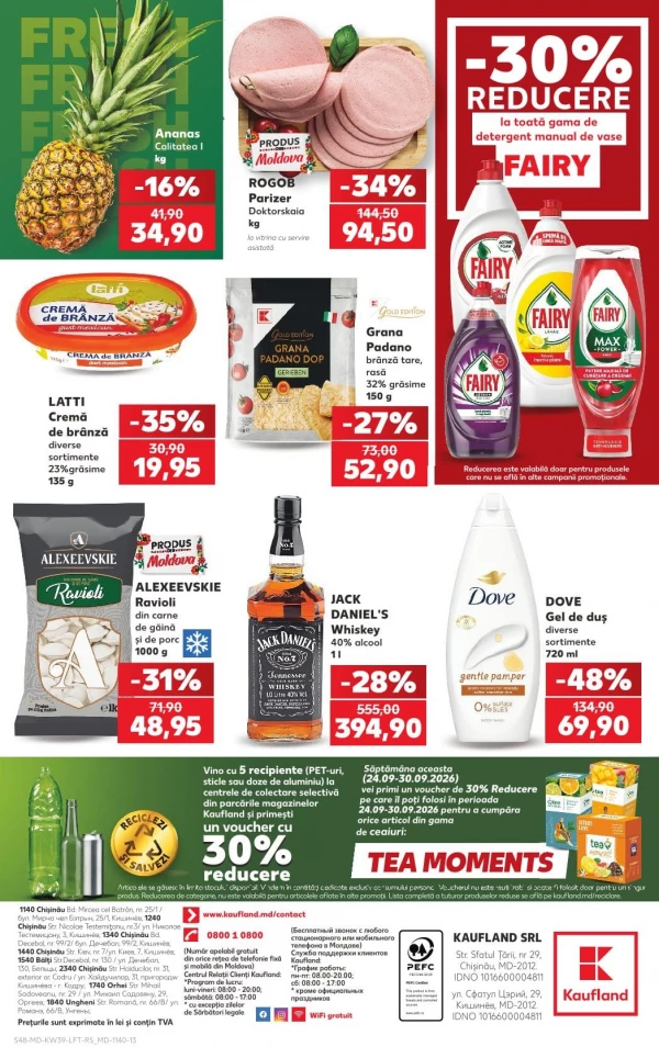 Catalog Kaufland - Catalogul cu reduceri, pagina 48: reduceri și oferte 24 – 30 septembrie 2026