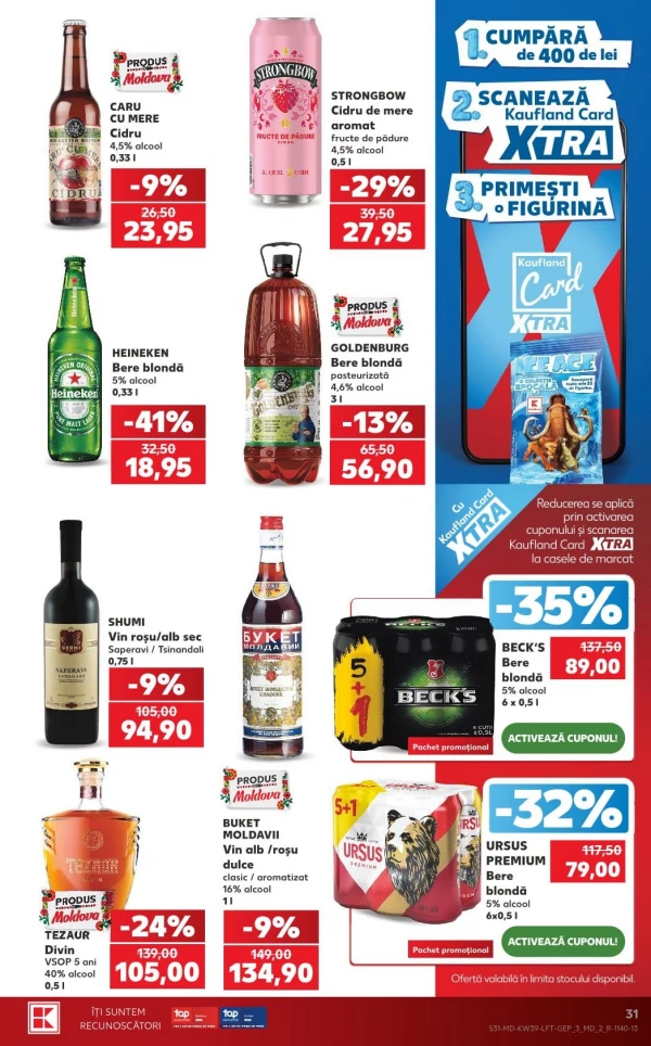 Catalog Kaufland - Catalogul cu reduceri, pagina 31: reduceri și oferte 24 – 30 septembrie 2026