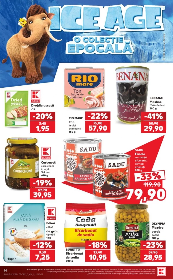 Catalog Kaufland - Catalogul cu reduceri, pagina 14: reduceri și oferte 24 – 30 septembrie 2026