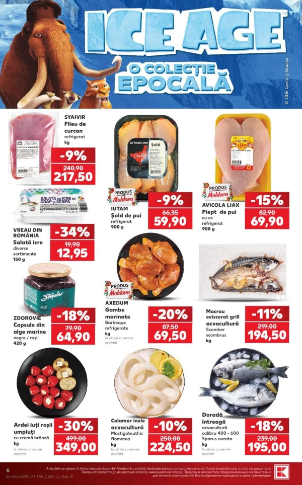 Catalog Kaufland - Catalogul cu reduceri, pagina 6: reduceri și oferte 24 – 30 septembrie 2026