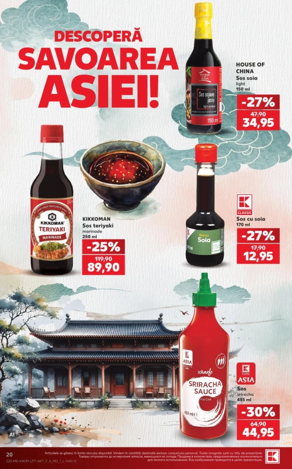 Catalog Kaufland - Catalogul cu reduceri, pagina 20: reduceri și oferte 24 – 30 septembrie 2026