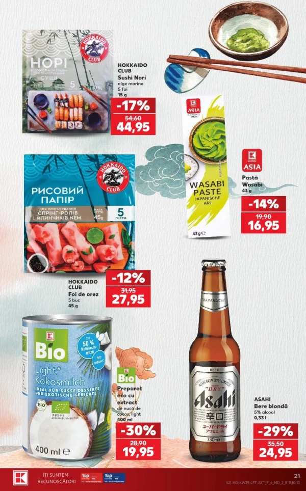 Catalog Kaufland - Catalogul cu reduceri, pagina 21: reduceri și oferte 24 – 30 septembrie 2026