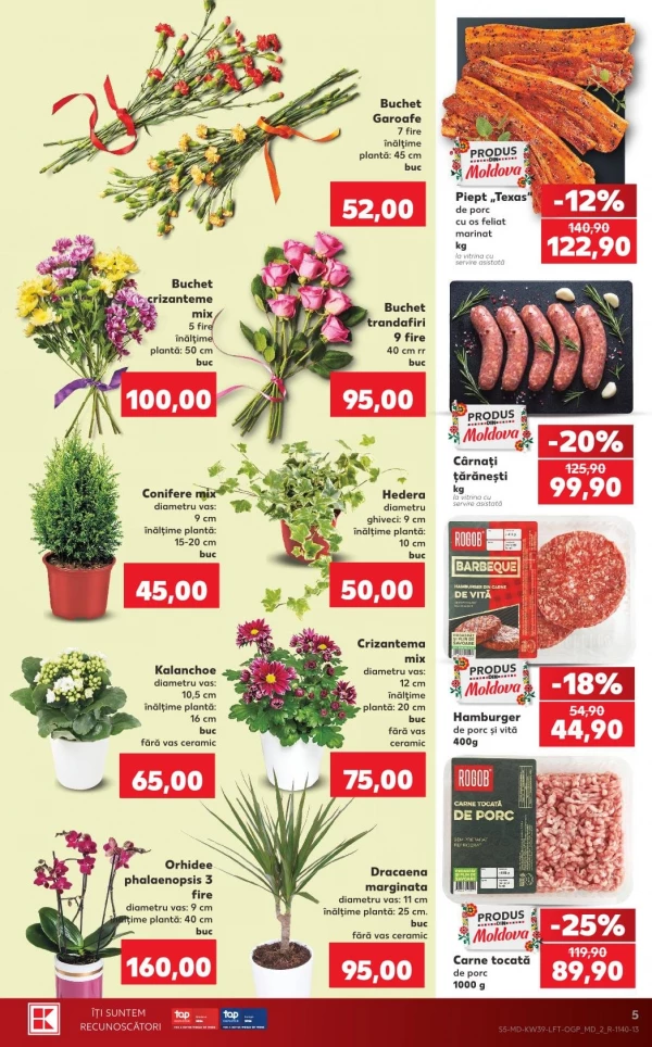 Catalog Kaufland - Catalogul cu reduceri, pagina 5: reduceri și oferte 24 – 30 septembrie 2026