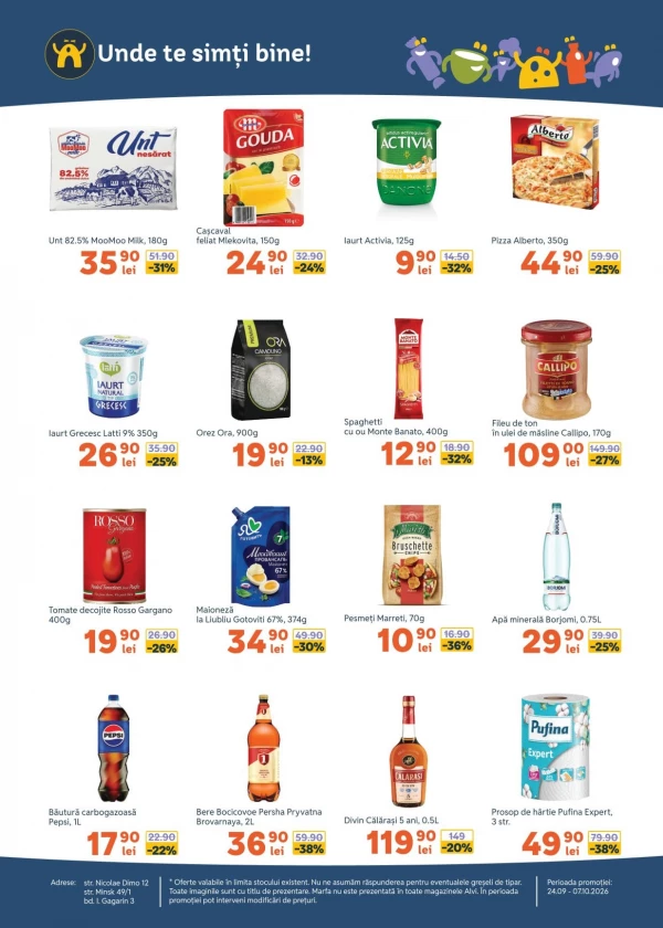 Catalog Alvi Market - Catalogul cu reduceri, pagina 2: reduceri și oferte 24 septembrie – 7 octombrie 2026
