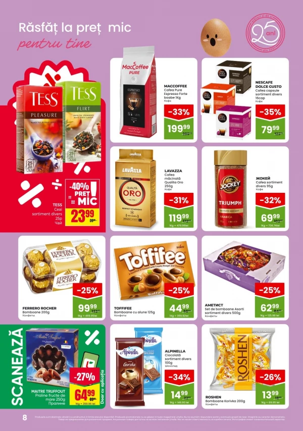 Catalog Linella - Catalogul cu reduceri, pagina 8: reduceri și oferte 24 septembrie – 7 octombrie 2026