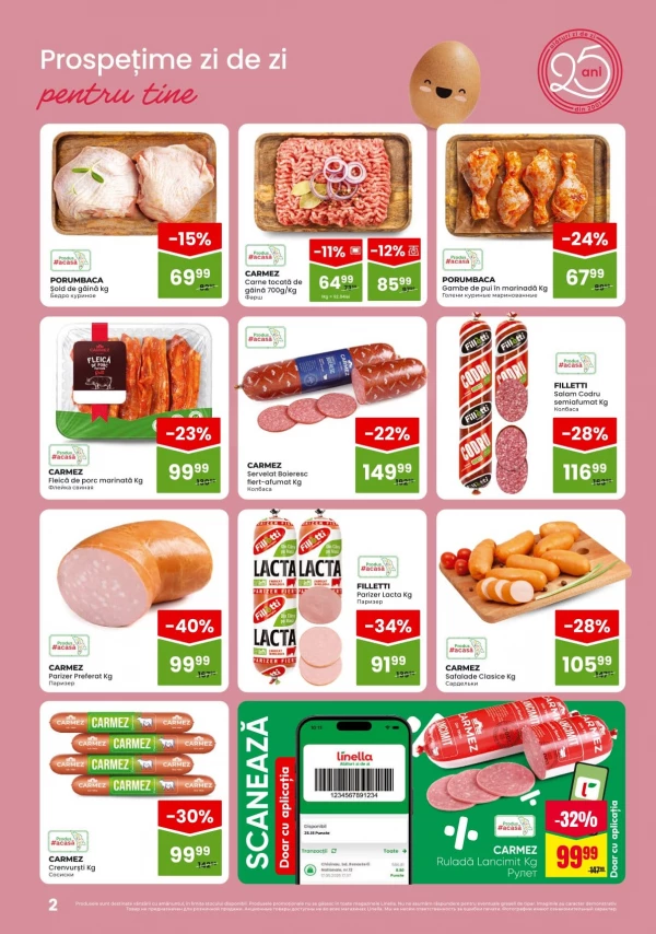 Catalog Linella - Catalogul cu reduceri, pagina 2: reduceri și oferte 24 septembrie – 7 octombrie 2026