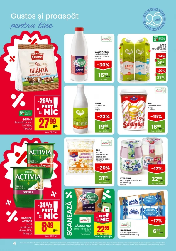 Catalog Linella - Catalogul cu reduceri, pagina 4: reduceri și oferte 24 septembrie – 7 octombrie 2026