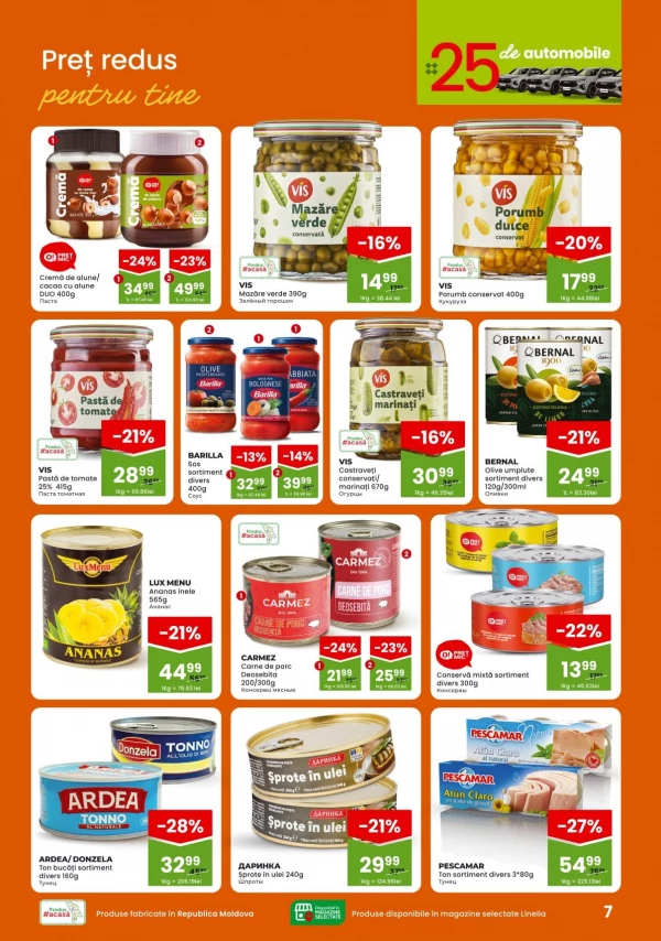 Catalog Linella - Catalogul cu reduceri, pagina 7: reduceri și oferte 24 septembrie – 7 octombrie 2026
