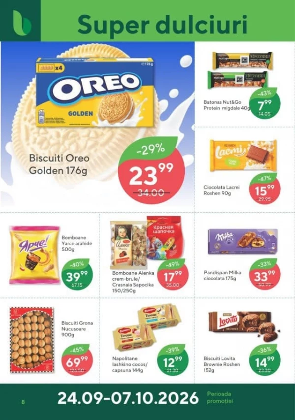 Catalog Bonus - Catalogul cu reduceri, pagina 8: reduceri și oferte 24 septembrie – 7 octombrie 2026