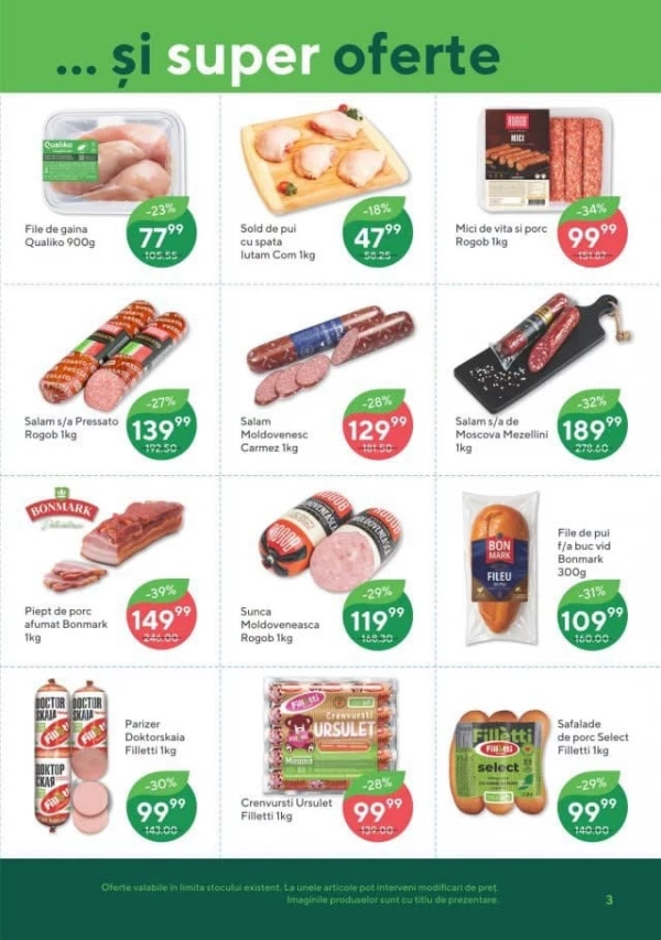 Catalog Bonus - Catalogul cu reduceri, pagina 3: reduceri și oferte 24 septembrie – 7 octombrie 2026