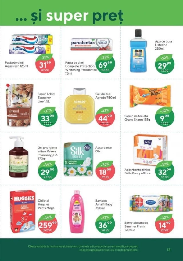 Catalog Bonus - Catalogul cu reduceri, pagina 13: reduceri și oferte 24 septembrie – 7 octombrie 2026