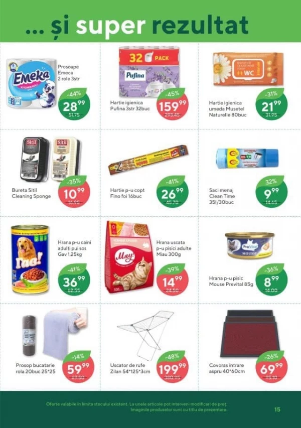 Catalog Bonus - Catalogul cu reduceri, pagina 15: reduceri și oferte 24 septembrie – 7 octombrie 2026