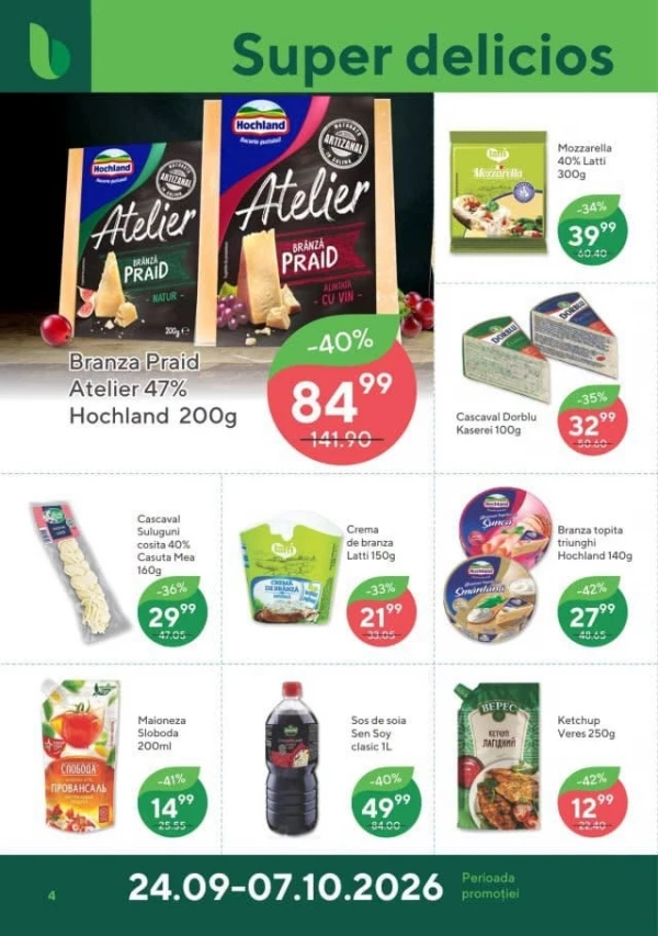 Catalog Bonus - Catalogul cu reduceri, pagina 4: reduceri și oferte 24 septembrie – 7 octombrie 2026