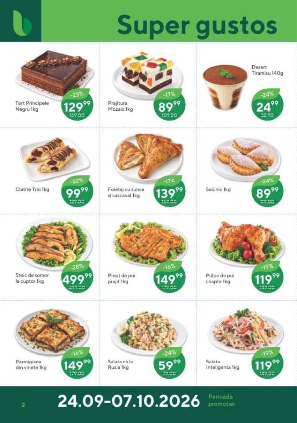 Catalog Bonus - Catalogul cu reduceri, pagina 2: reduceri și oferte 24 septembrie – 7 octombrie 2026