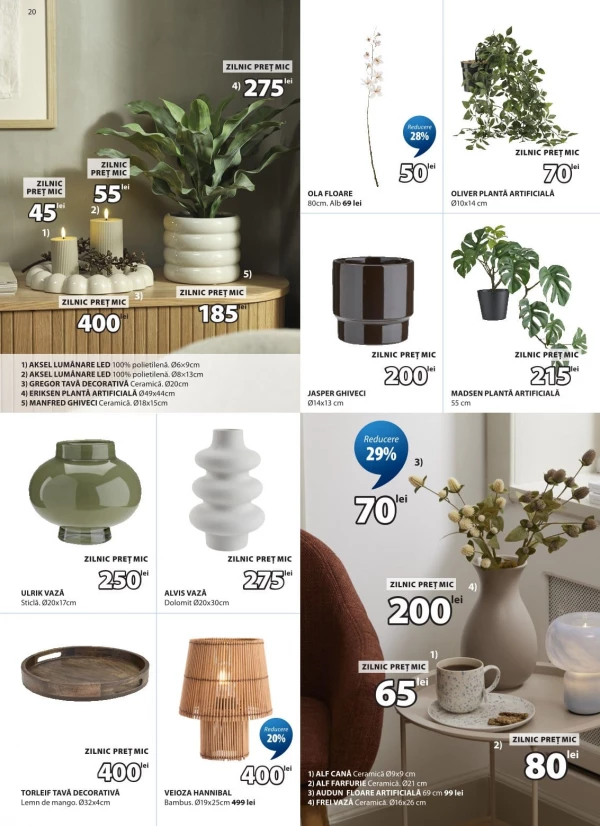 Catalog Jysk - Catalogul cu reduceri, pagina 20: reduceri și oferte 24 septembrie – 21 octombrie 2026