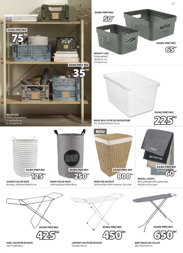 Catalog Jysk - Catalogul cu reduceri, pagina 21: reduceri și oferte 24 septembrie – 21 octombrie 2026