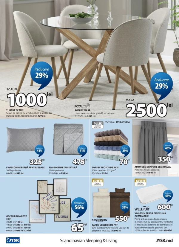 Catalog Jysk - Catalogul cu reduceri, pagina 24: reduceri și oferte 24 septembrie – 21 octombrie 2026