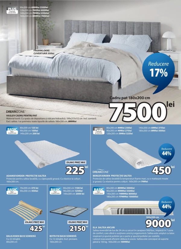 Catalog Jysk - Catalogul cu reduceri, pagina 8: reduceri și oferte 24 septembrie – 21 octombrie 2026
