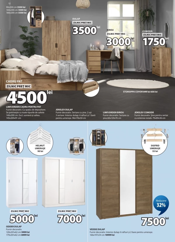 Catalog Jysk - Catalogul cu reduceri, pagina 12: reduceri și oferte 24 septembrie – 21 octombrie 2026