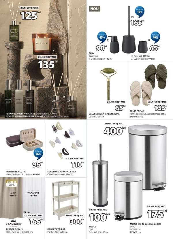 Catalog Jysk - Catalogul cu reduceri, pagina 22: reduceri și oferte 24 septembrie – 21 octombrie 2026