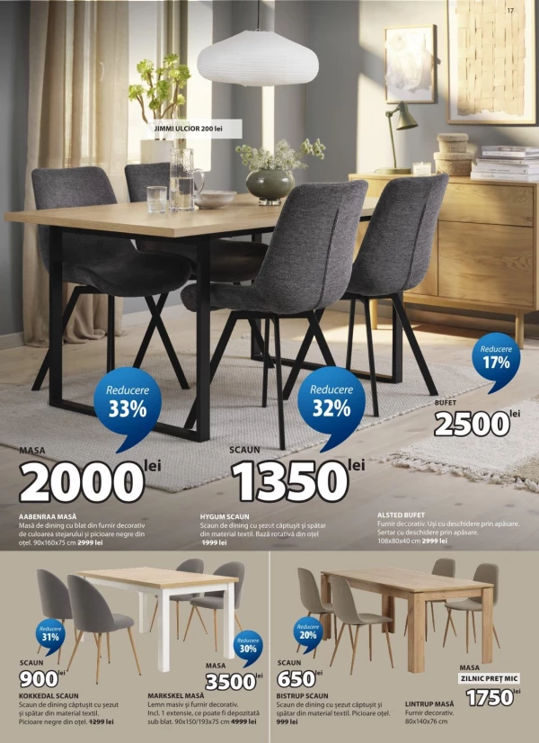 Catalog Jysk - Catalogul cu reduceri, pagina 17: reduceri și oferte 24 septembrie – 21 octombrie 2026