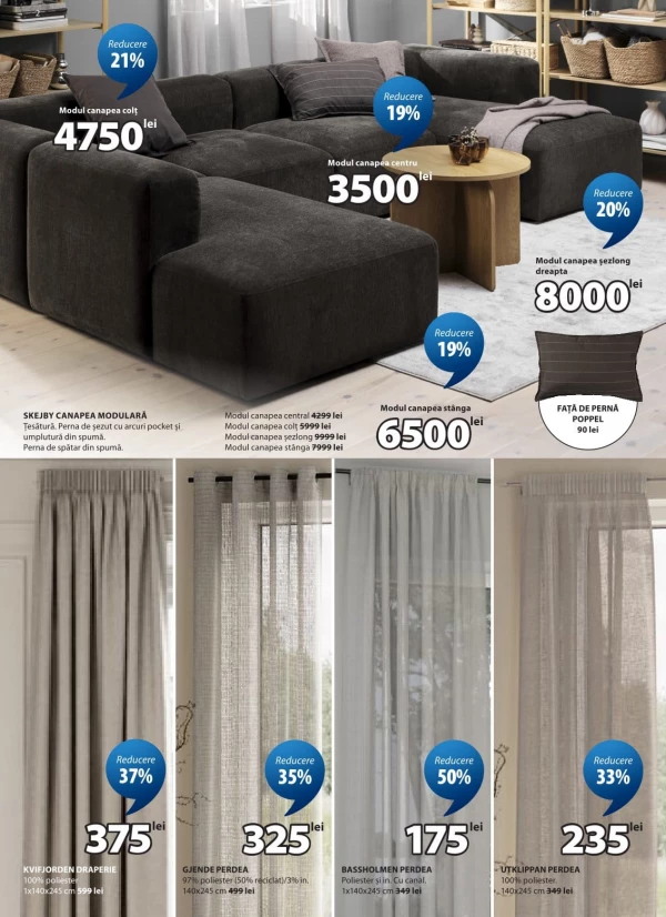 Catalog Jysk - Catalogul cu reduceri, pagina 2: reduceri și oferte 24 septembrie – 21 octombrie 2026