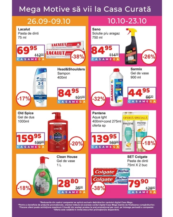 Catalog Casa Curată - Catalogul cu reduceri, pagina 3: reduceri și oferte 27 septembrie – 16 octombrie 2026