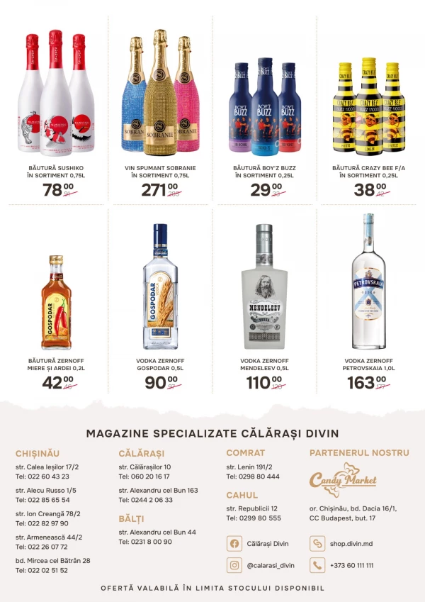 Catalog Călărași Divin - Catalogul cu reduceri, pagina 5: reduceri și oferte 1 – 31 octombrie 2026