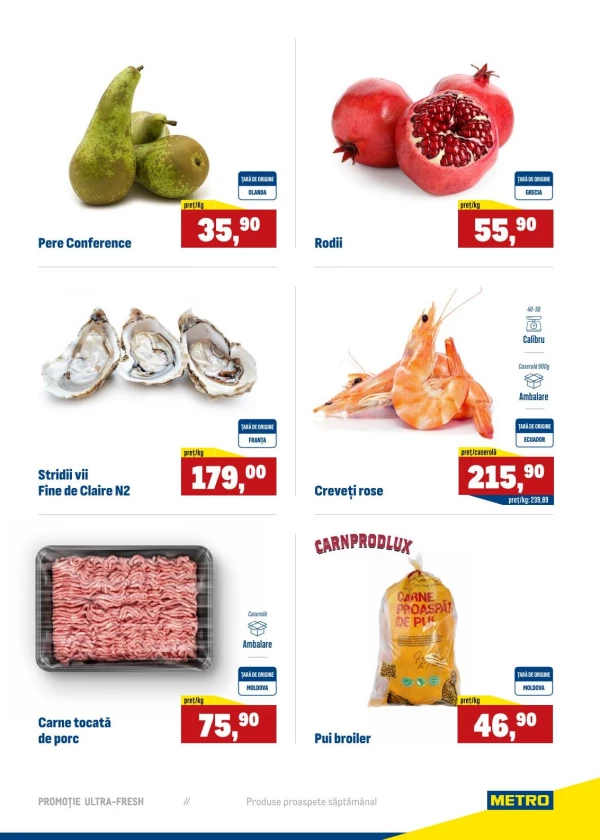 Catalog Metro - Oferte săptămânale la produse proaspete, pagina 3: reduceri și oferte 1 – 7 octombrie 2026