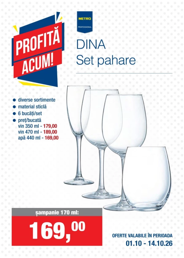 Catalog Metro - Profită Acum!, pagina 6: reduceri și oferte 1 – 14 octombrie 2026