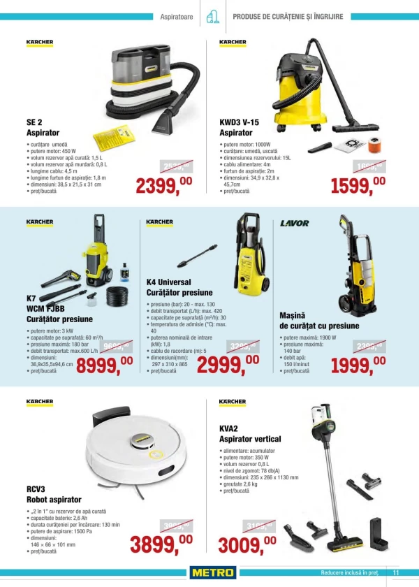 Catalog Metro - Catalogul special: Curatenie, pagina 11: reduceri și oferte 1 – 28 octombrie 2026