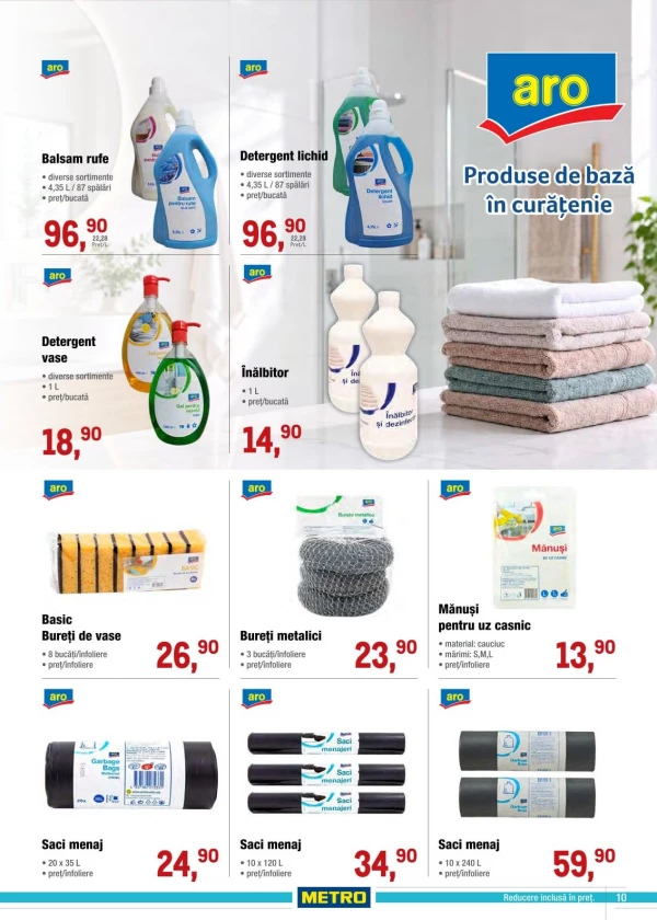 Catalog Metro - Catalogul special: Curatenie, pagina 10: reduceri și oferte 1 – 28 octombrie 2026