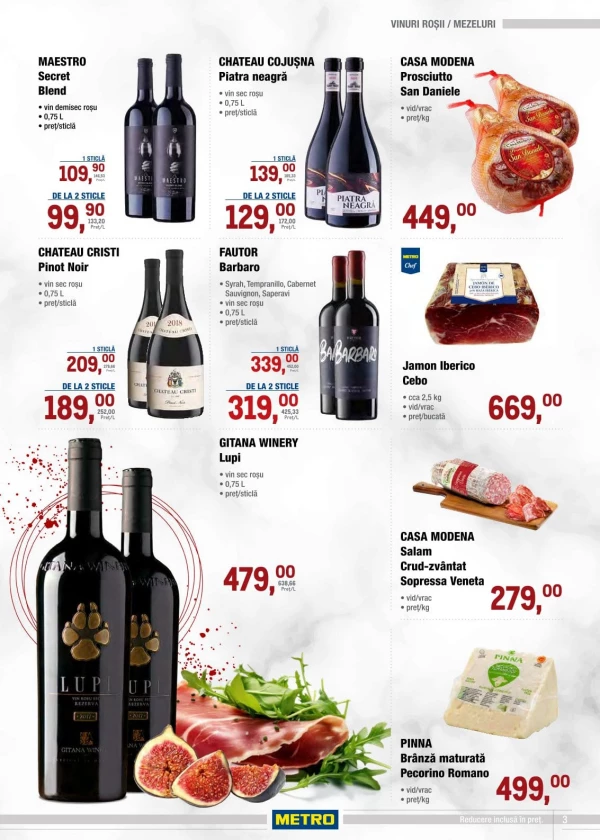Catalog Metro - Catalogul cu reduceri: vinuri, pagina 3: reduceri și oferte 1 – 14 octombrie 2026
