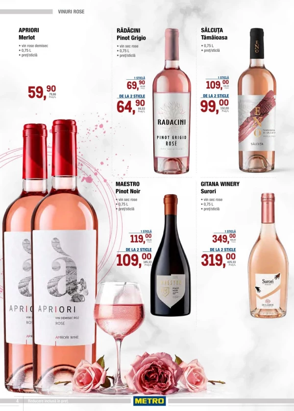 Catalog Metro - Catalogul cu reduceri: vinuri, pagina 4: reduceri și oferte 1 – 14 octombrie 2026