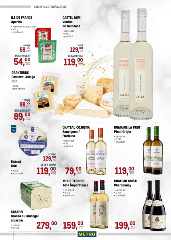 Catalog Metro - Catalogul cu reduceri: vinuri, pagina 2: reduceri și oferte 1 – 14 octombrie 2026