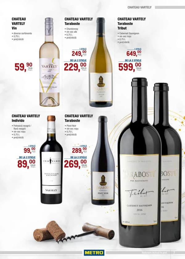 Catalog Metro - Catalogul cu reduceri: vinuri, pagina 7: reduceri și oferte 1 – 14 octombrie 2026