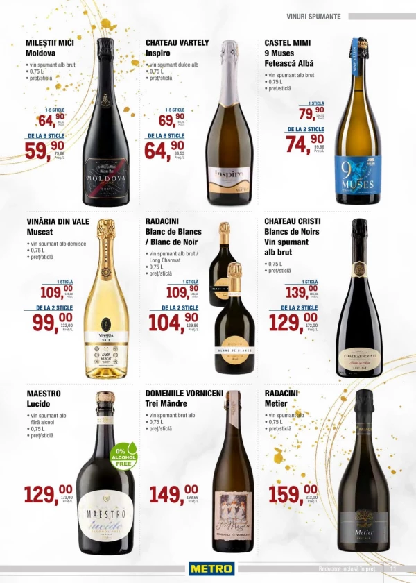 Catalog Metro - Catalogul cu reduceri: vinuri, pagina 11: reduceri și oferte 1 – 14 octombrie 2026